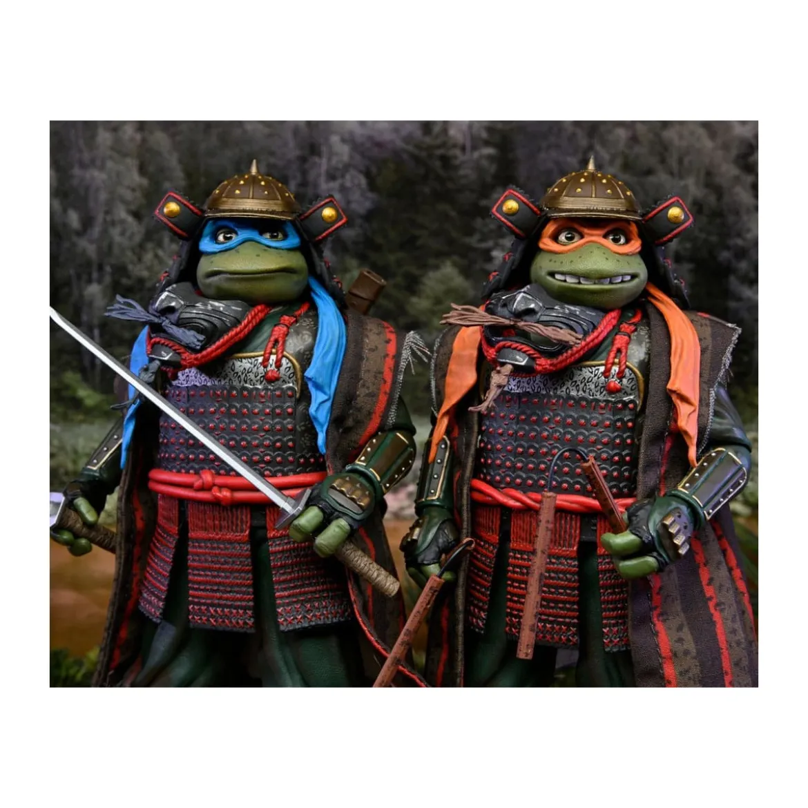 Neca - TMNT - Leonardo & Michelangelo - Teenage Mutant Ninja Turtles 3 - Les Tortues Ninja 3 - The Movie