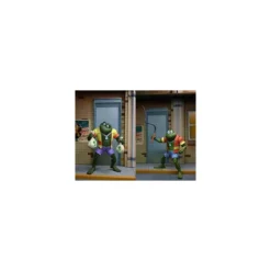 Neca - TMNT - Les Tortues Ninja - Pack 2 figurines Napoleon & Atilla Frog