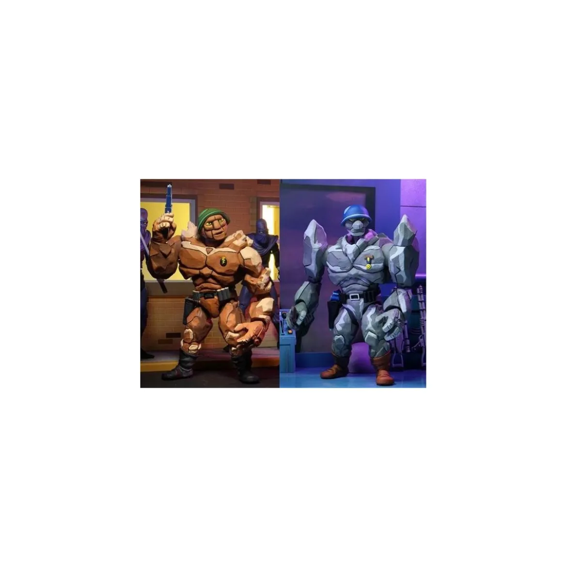 Neca - TMNT - Les Tortues Ninja - Pack Tragg & Grannitor