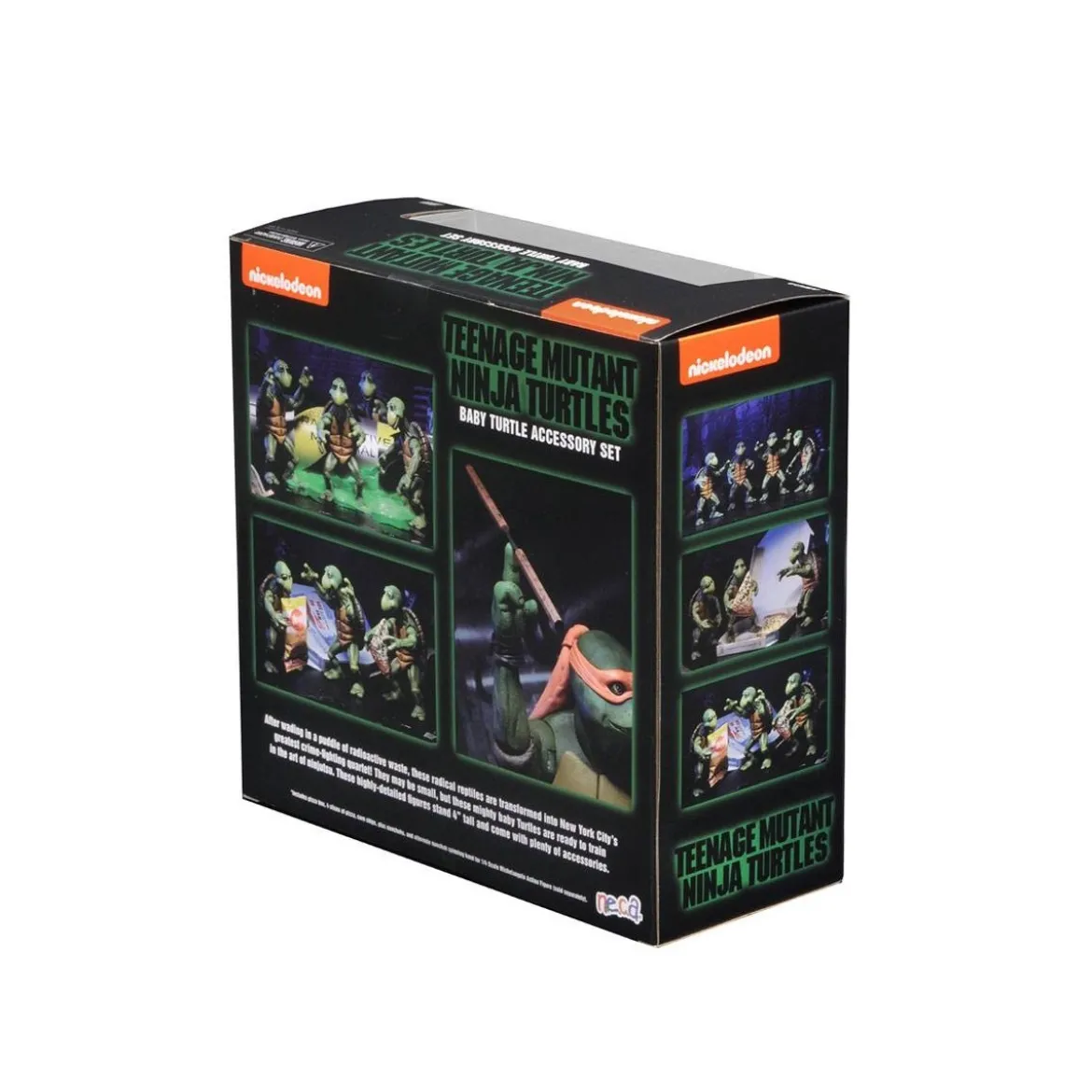 Neca - TMNT - Teenage Mutant Ninja Turtles - Les Tortues Ninja - Pack des 4 bébés tortues - Baby Turtles