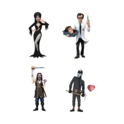 Neca - Toony Terrors - Elvira Captain Blake Herbert West The Miner - Serie 6