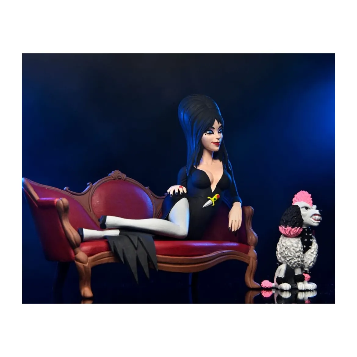 Neca - Toony Terrors - Elvira on Couch - Elvira