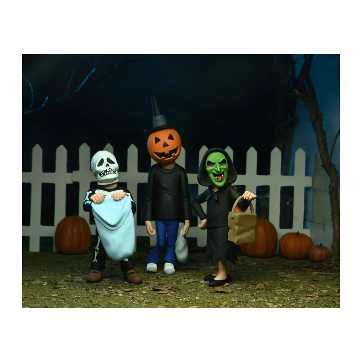 Neca - Toony Terrors - pack 3 figurines Trick or Treaters - Halloween 3 : Le Sang du sorcier