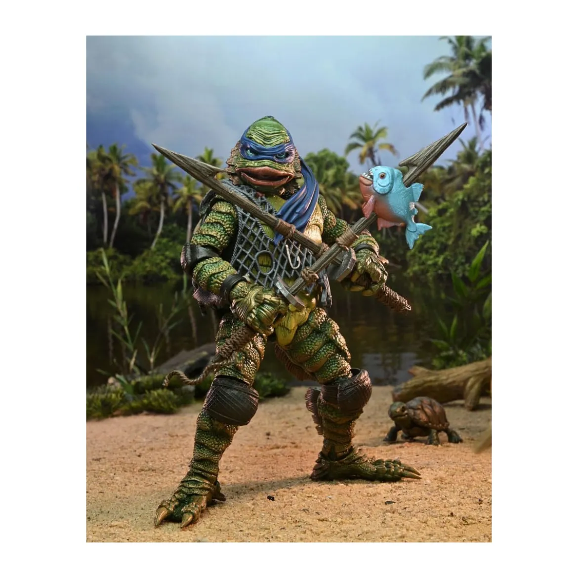 NECA - Ultimate Leonardo as the Creature - Universal Monsters x TMNT