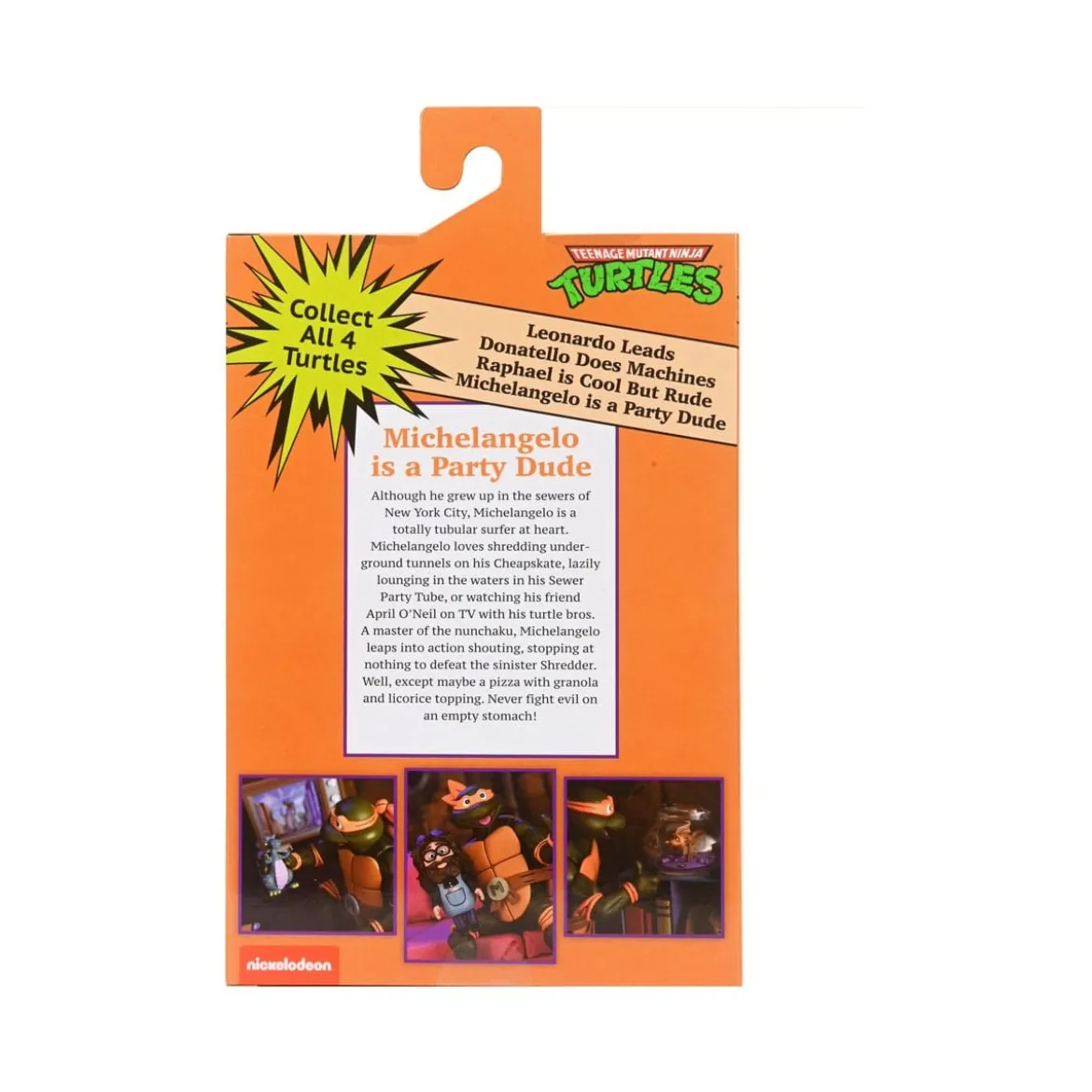 NECA - Ultimate Michelangelo VHS - TMNT Cartoon