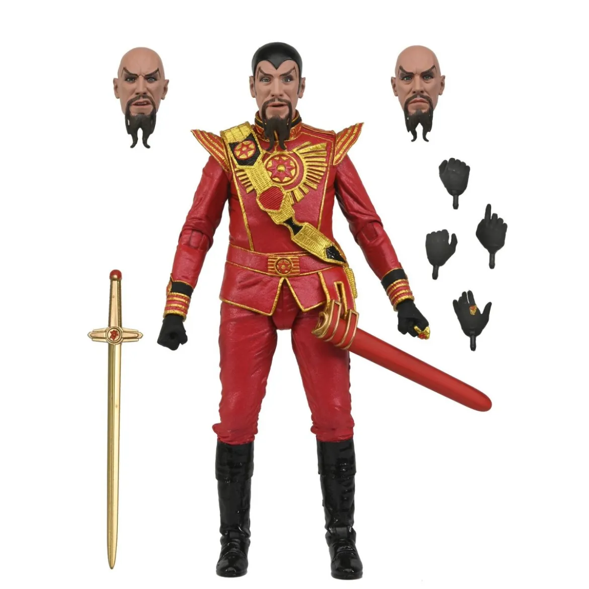Neca - ULTIMATE MING (RED MILITARY OUTFIT) - Flash Gordon (1980)
