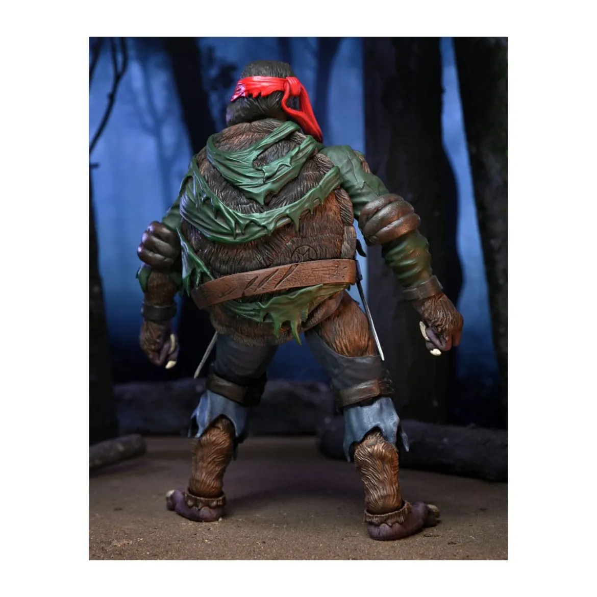 NECA - Ultimate Raphael as The Wolfman - Universal Monsters x TMNT