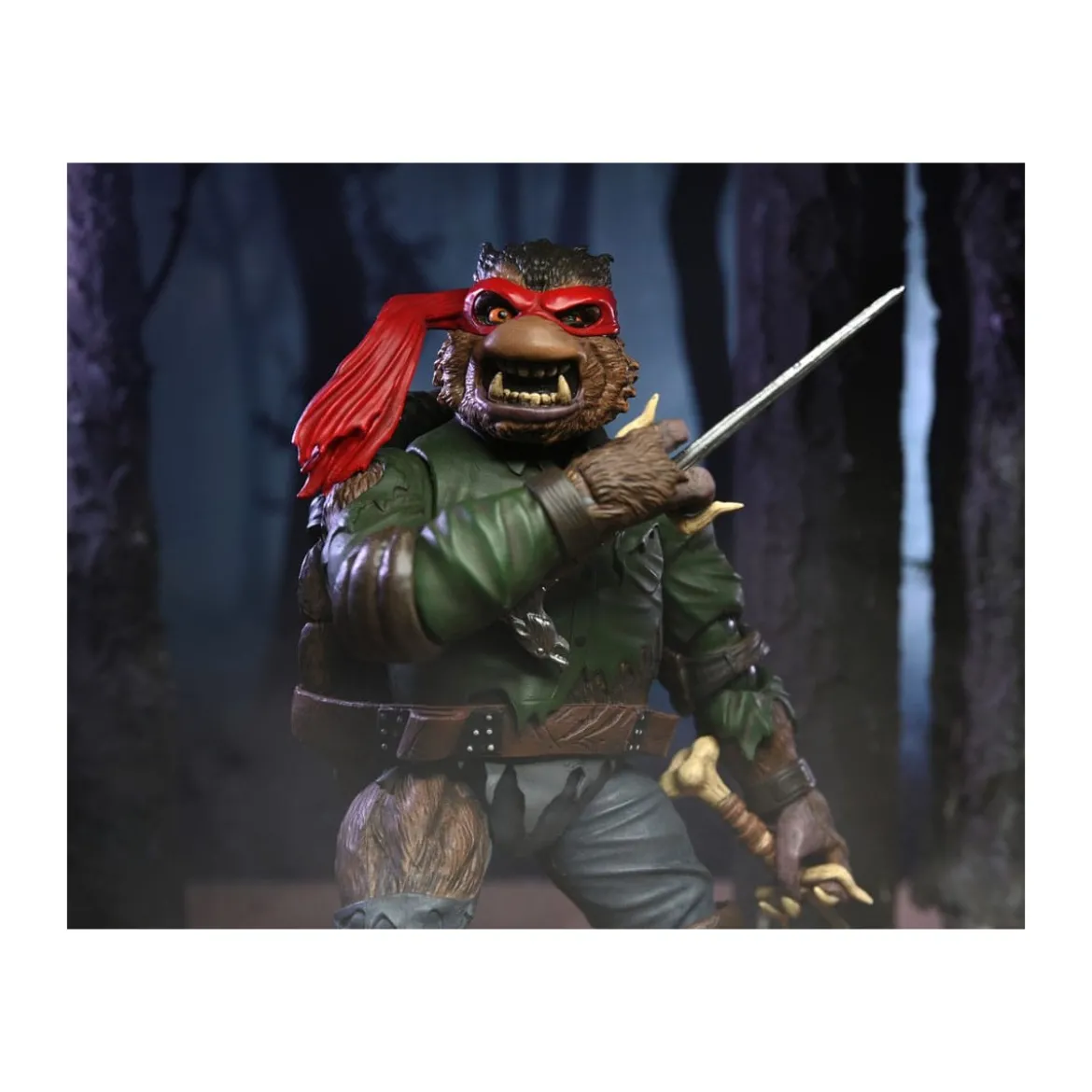 NECA - Ultimate Raphael as The Wolfman - Universal Monsters x TMNT
