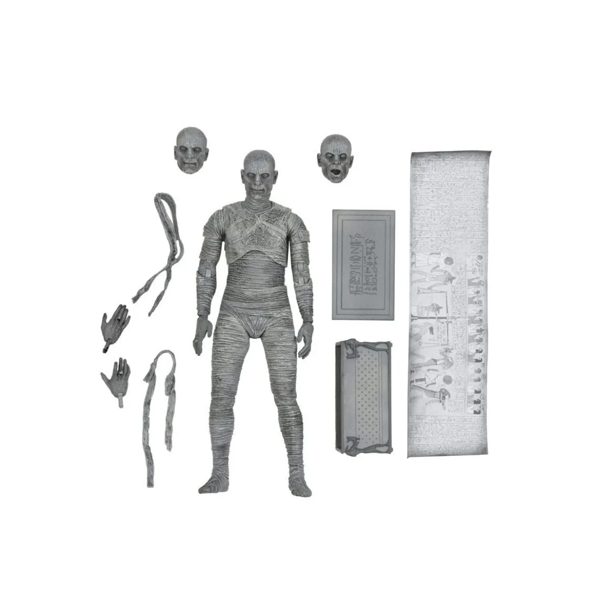 NECA - Ultimate The Mummy Black & White Version - Universal Monsters