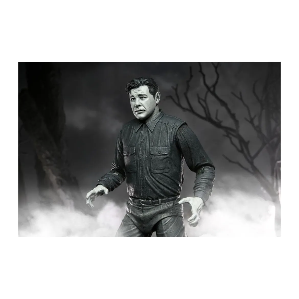 NECA - Ultimate The Wolf Man Black & White Version - Universal Monsters