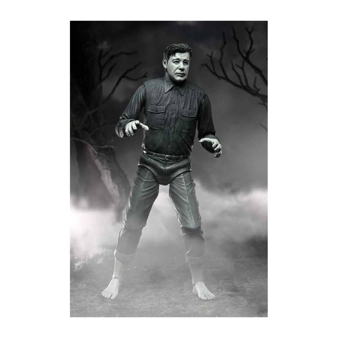 NECA - Ultimate The Wolf Man Black & White Version - Universal Monsters