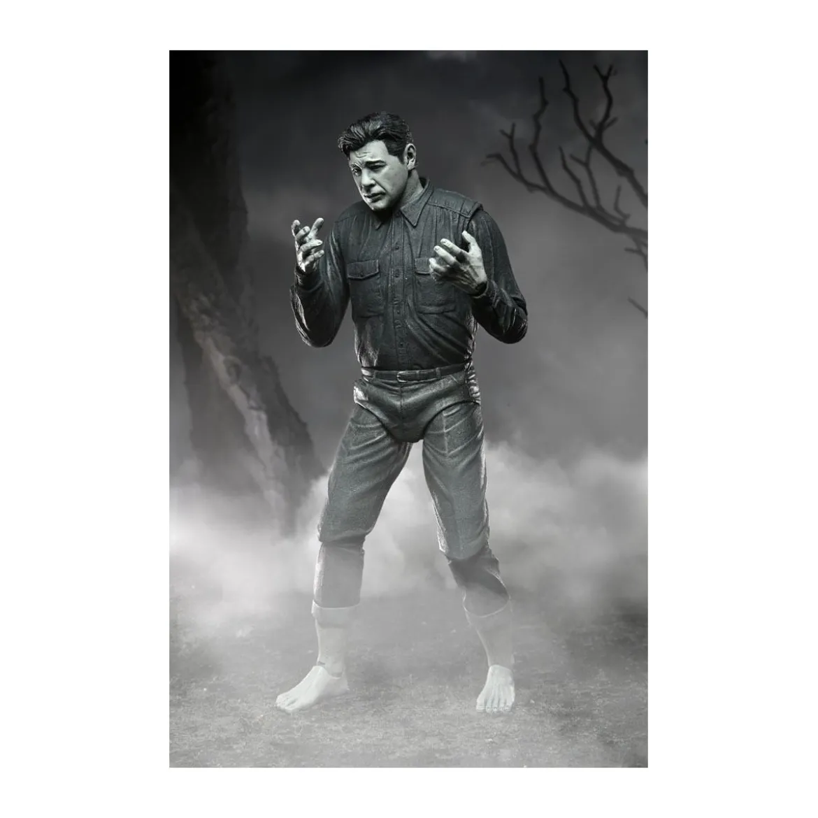 NECA - Ultimate The Wolf Man Black & White Version - Universal Monsters