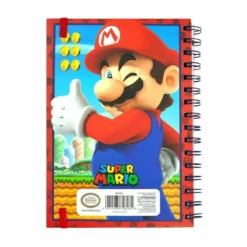 Nintendo Mario - Cahier A5 Lenticulaire Super Mario