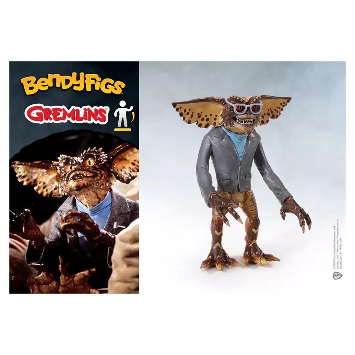 Noble Collection Bendyfigs - BRAIN - Gremlins