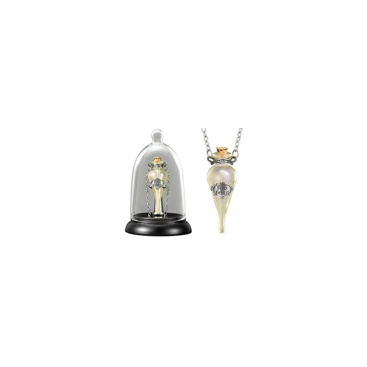 Noble Collection - Harry Potter - Felix felicis - pendentif et support