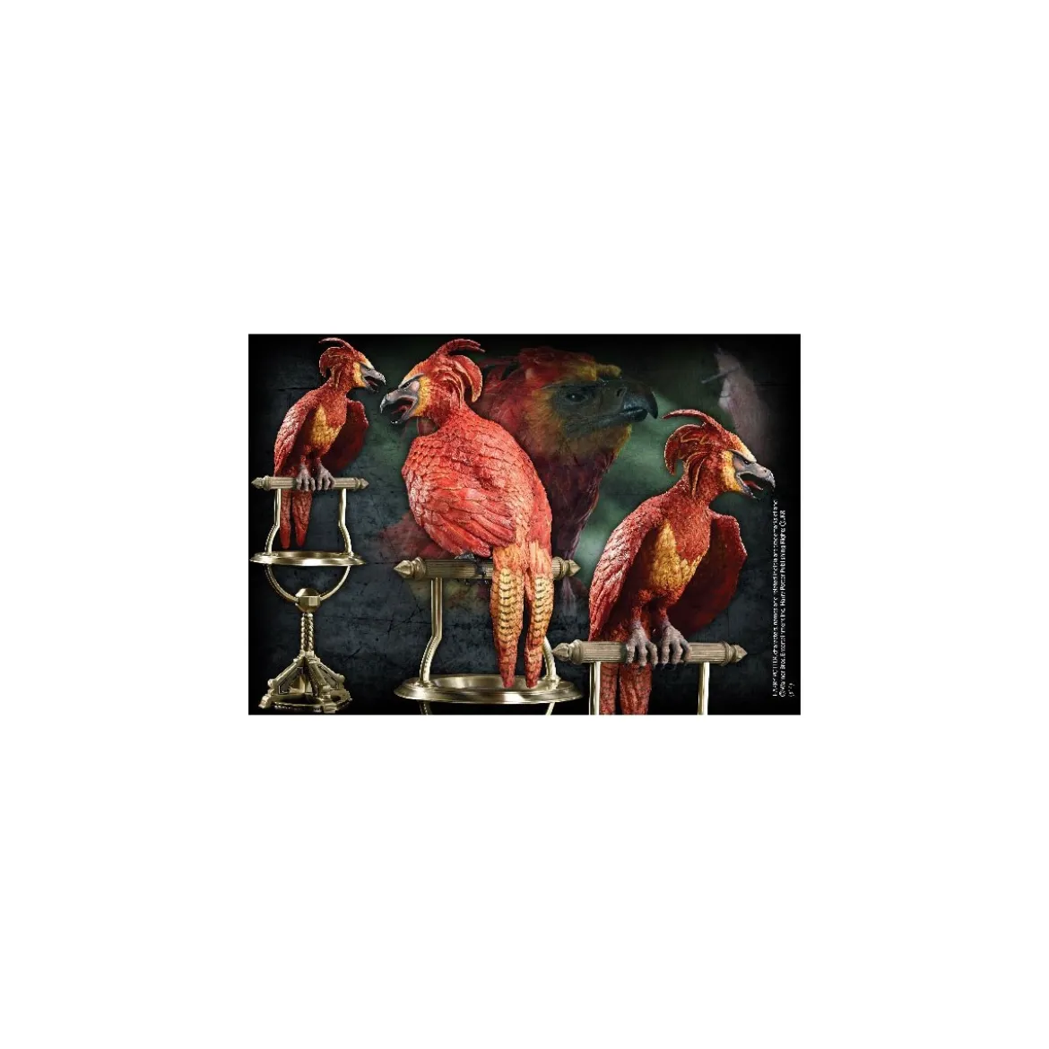 Noble Collection Statue Fumseck le phénix - Fawkes Harry Potter -