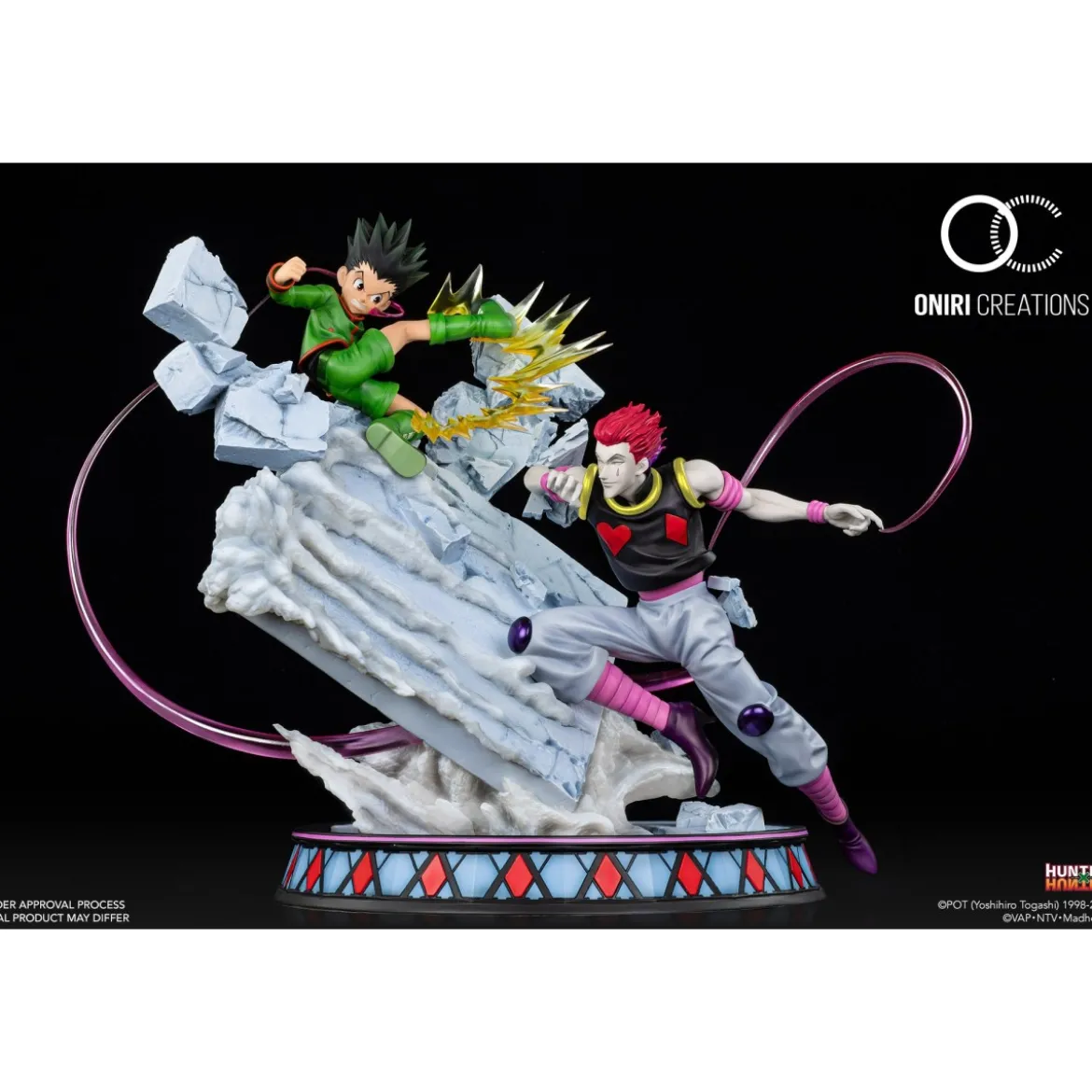 Oniri Creations - Hunter X Hunter - Gon vs Hisoka Battle at the Heavens Arena 1/6