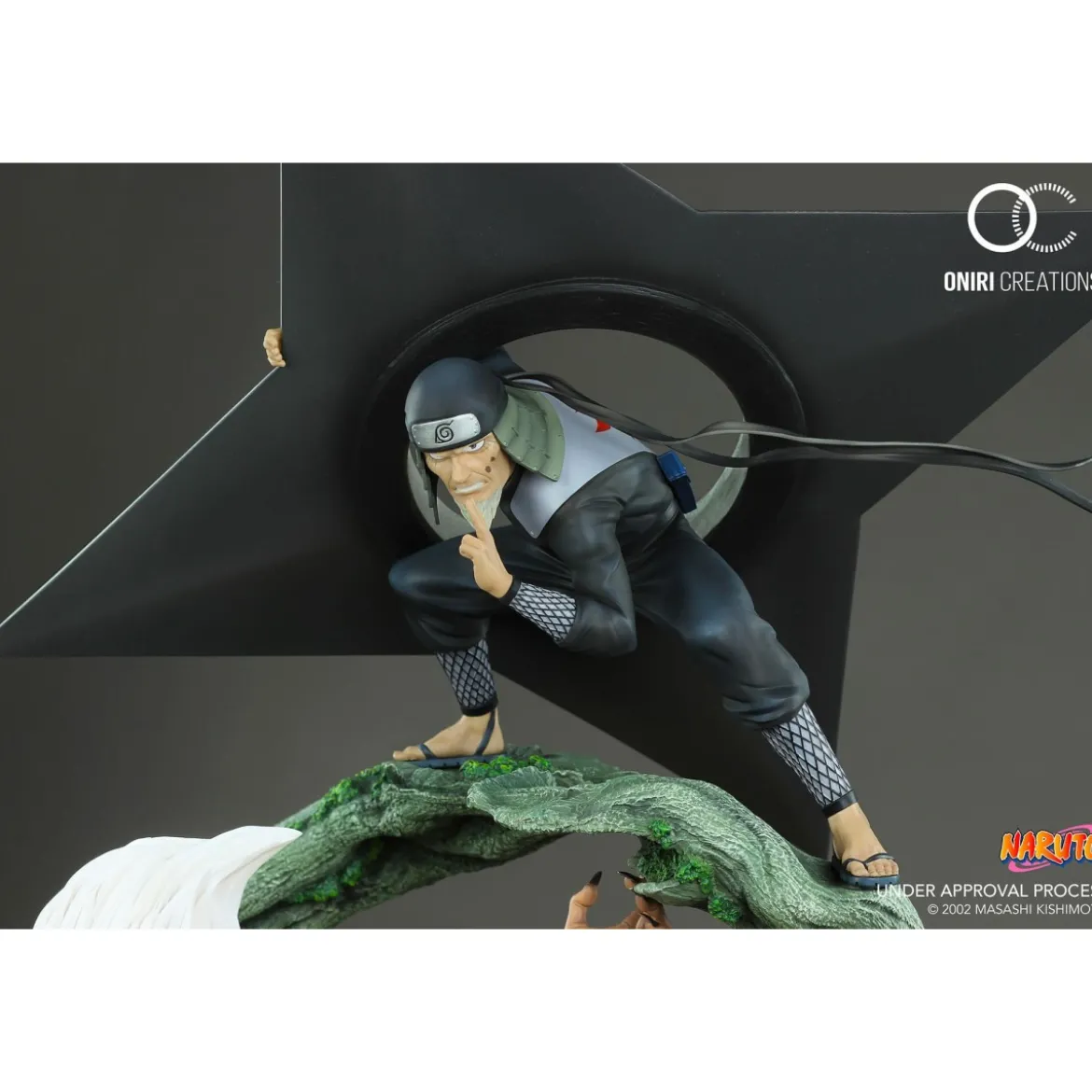 Oniri Creations - Naruto - Hiruzen Sarutobi & Enma - Sandaime Hokage – The Last Fight