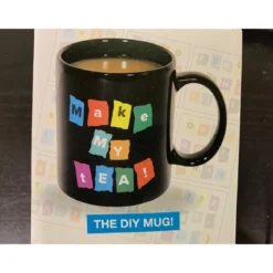 Paladone Mug DIY avec lettres autocollantes