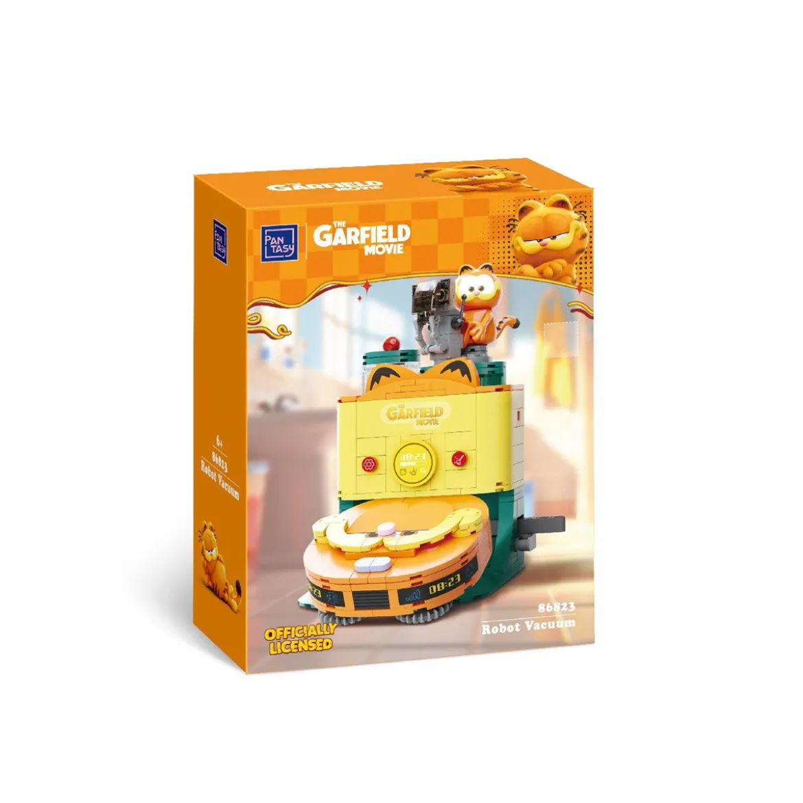 Pantasy - Garfield Fantastic Machines Series - Garfield Aspirateur (set a construire)