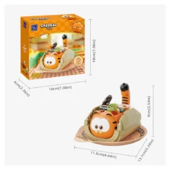 Pantasy - Garfield Foodie Series - Garfield Taco (set a construire)