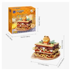 Pantasy - Garfield Foodie Series - Garfield Lasagna (set a construire)
