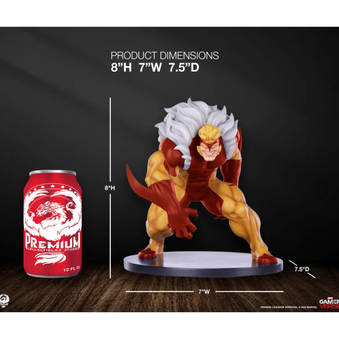 PCS Marvel Gamerverse Classics - Sabretooth 1/10
