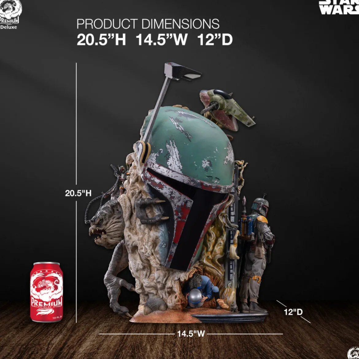 PCS Star Wars - Boba Fett Fine Art Bust Deluxe