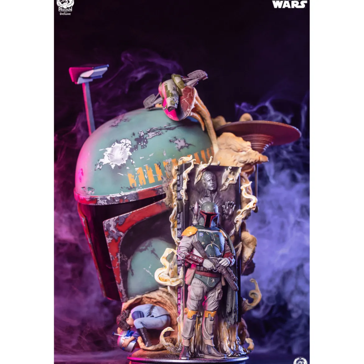 PCS Star Wars - Boba Fett Fine Art Bust Deluxe
