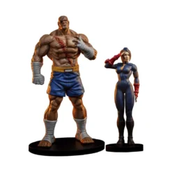 PCS - Street Fighter: Street Jam - Sagat & Juli 1:10 Scale Statue Set