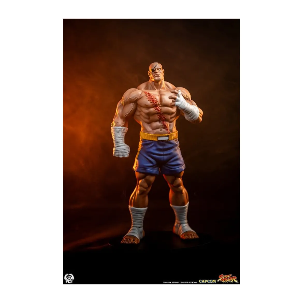 PCS - Street Fighter: Street Jam - Sagat & Juli 1:10 Scale Statue Set