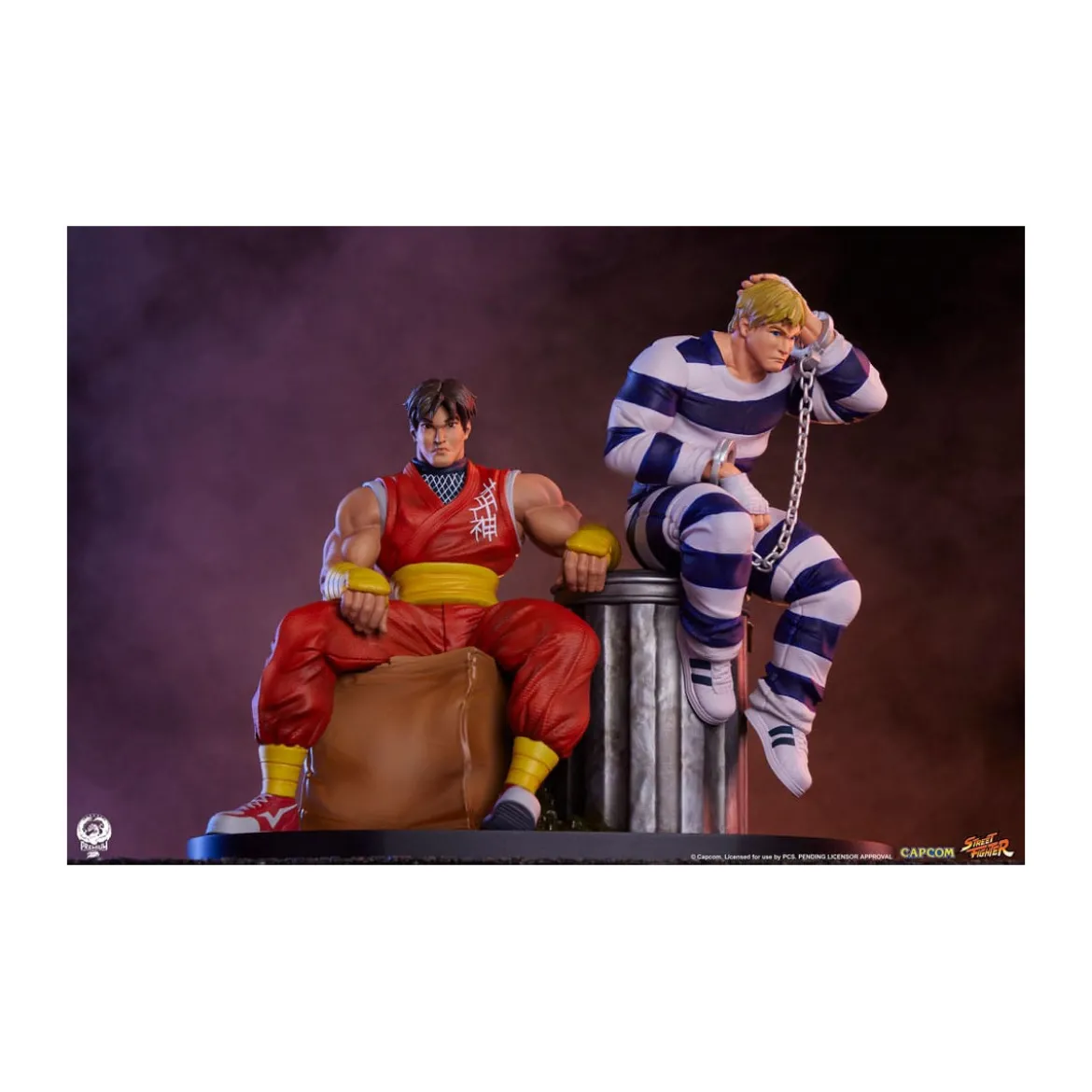 PCS - Street Fighter: Street Jam - Cody & Guy 1:10 Scale Statue Set