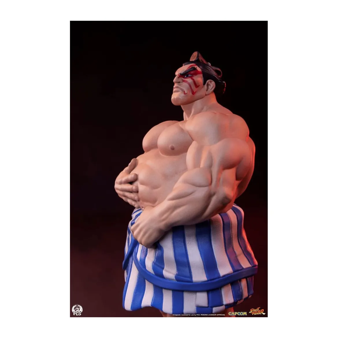 PCS - Street Fighter: Street Jam - Karin & E. Honda 1:10 Scale Statue Set