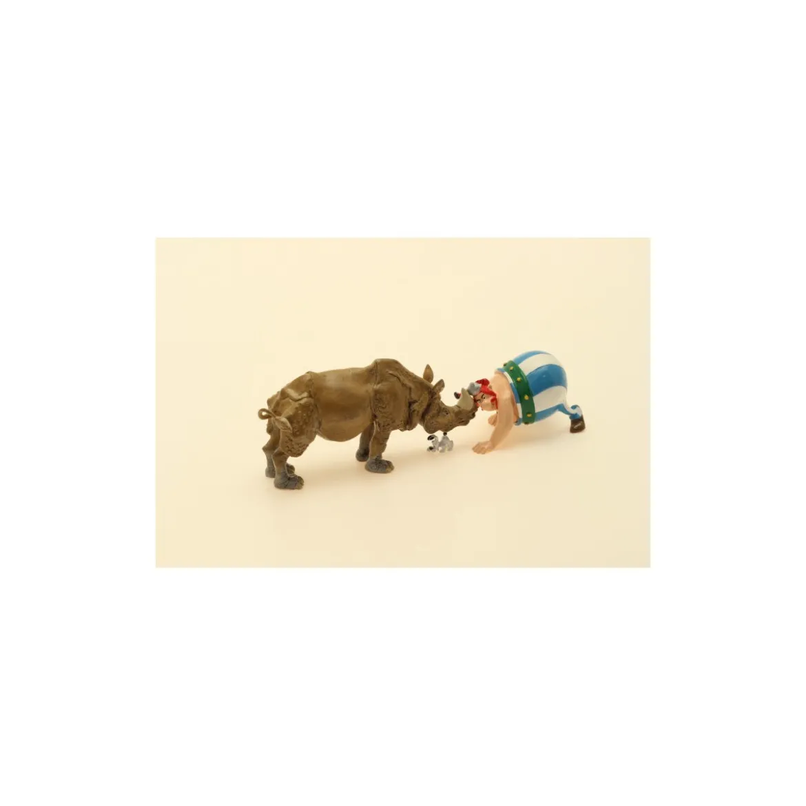 Pixi - Astérix et Obélix - Obélix nez à nez avec le rhinocéros