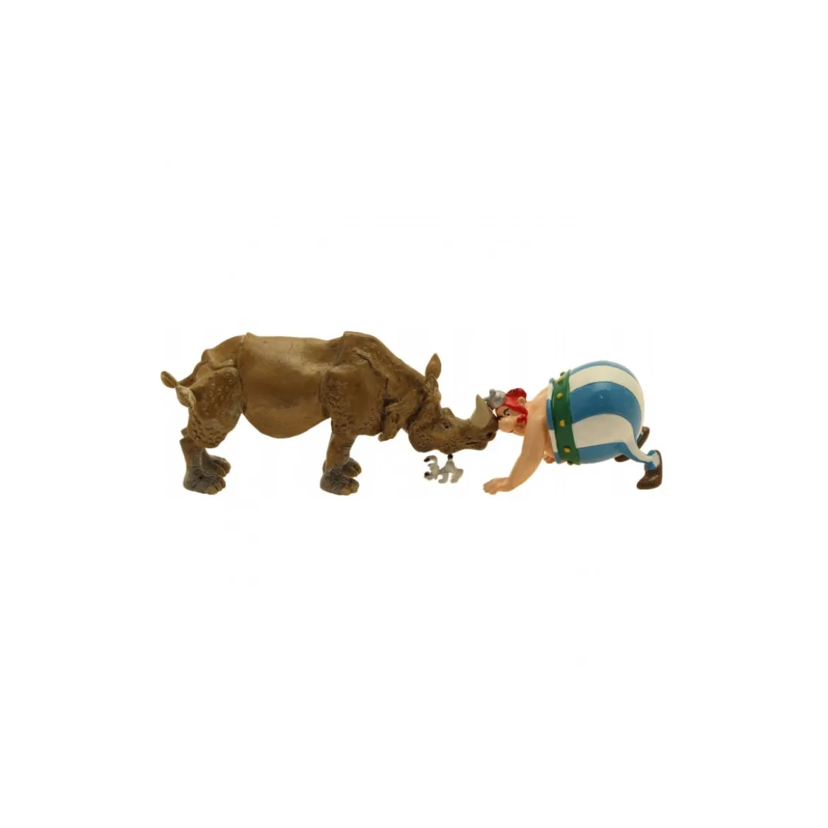 Pixi - Astérix et Obélix - Obélix nez à nez avec le rhinocéros
