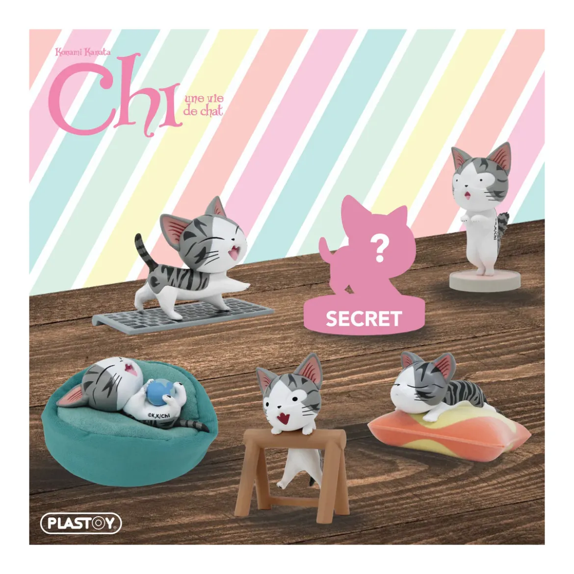 Plastoy Blindbox CHI - Boite Mystere set de 6 figurines