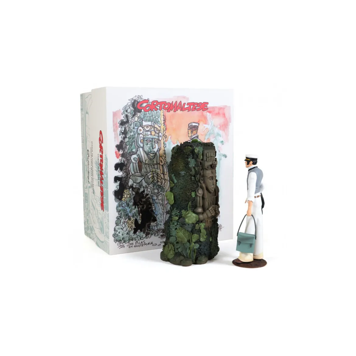Plastoy - Corto Maltese et la statue Mū - Collectoys