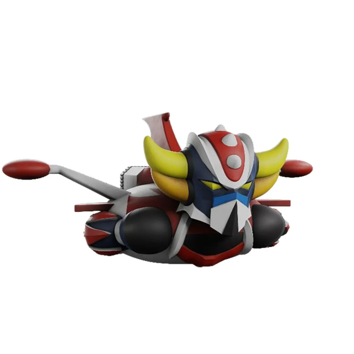 Plastoy - GOLDORAK - Goldorak dans sa soucoupe - Grendizer in Spazer