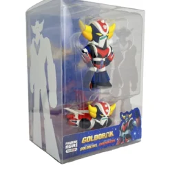 Plastoy - GOLDORAK - Soucoupe et Goldorak - Spazer & Grendizer standing set