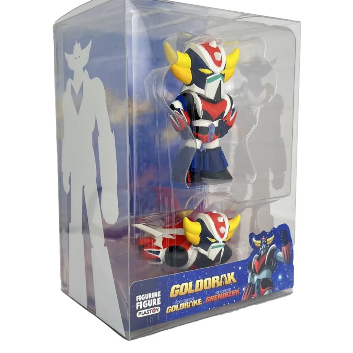 Plastoy - GOLDORAK - Soucoupe et Goldorak - Spazer & Grendizer standing set