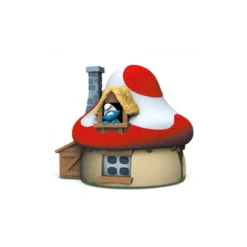 Plastoy - Les Schtroumpfs - Tirelire la Maison Champignon