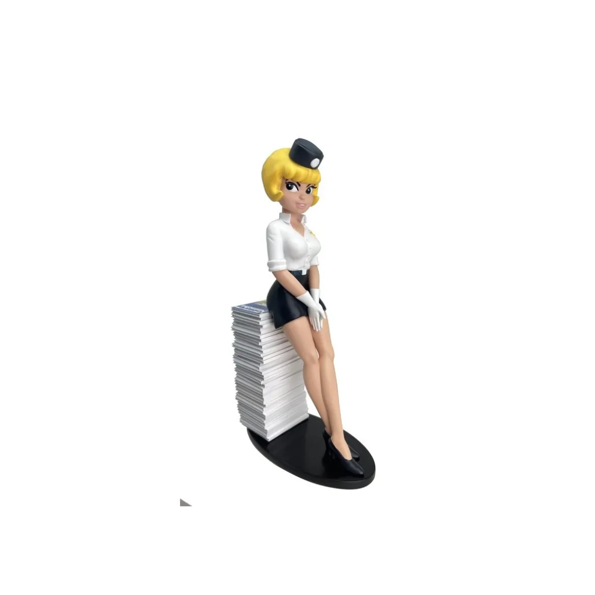 Plastoy - Natacha et la pile d'albums - Collectoys