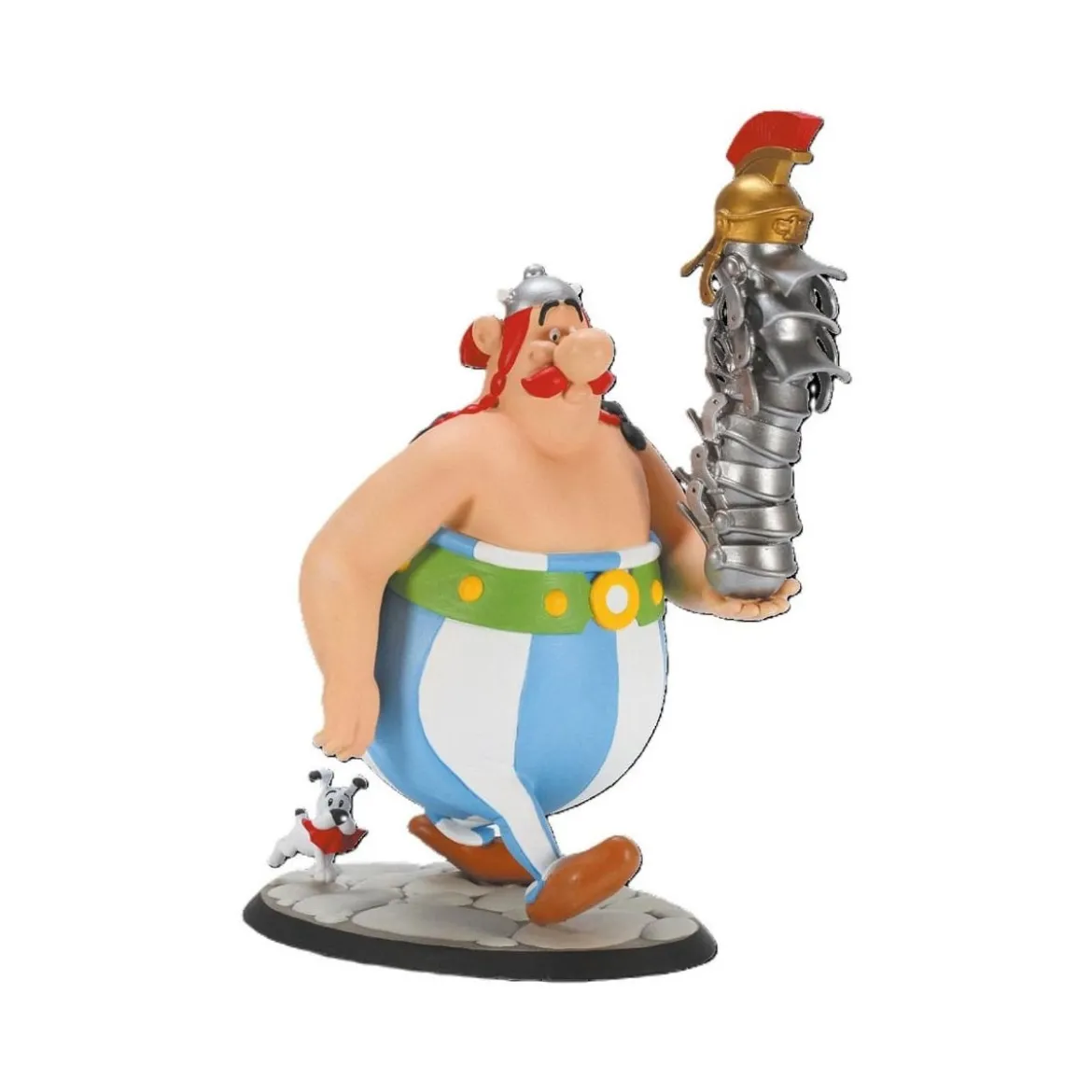 Plastoy Statuette pvc - Obelix "pile de casques"