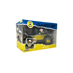 Plastoy Tirelire Gaston Lagaffe - Gaston Lagaffe et son Taxi Fiat 509