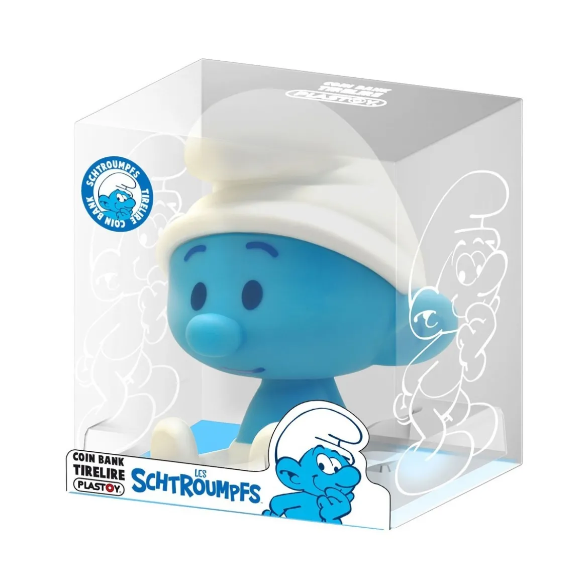 Plastoy - Tirelire Schtroumpf CHIBI