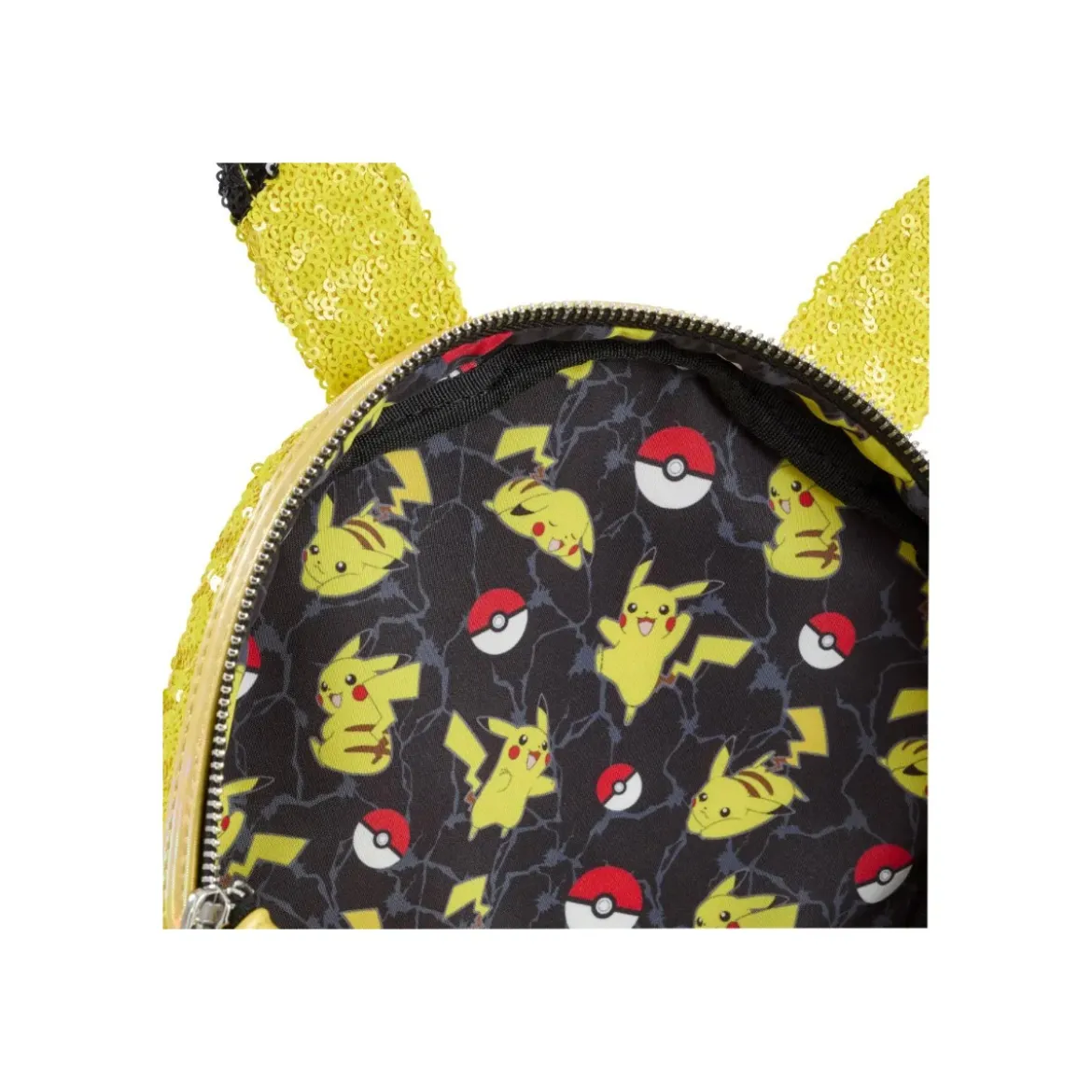 Pokemon - Loungefly Mini Sac A Dos Pikachu Sequin