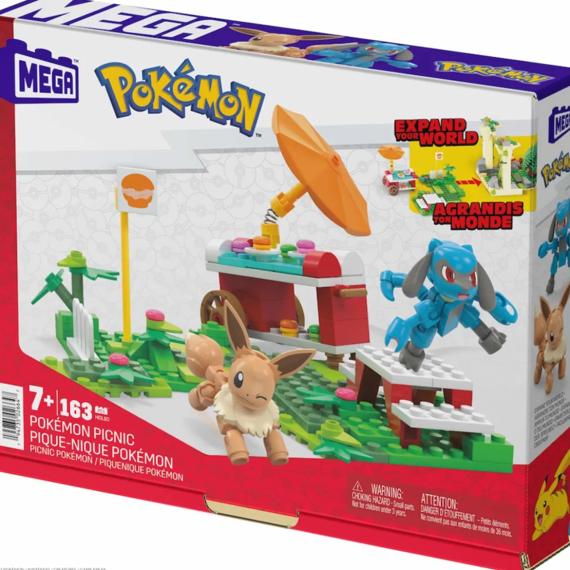 Pokemon - POKEMON PICNIC - Mega Construx Wonder Builder