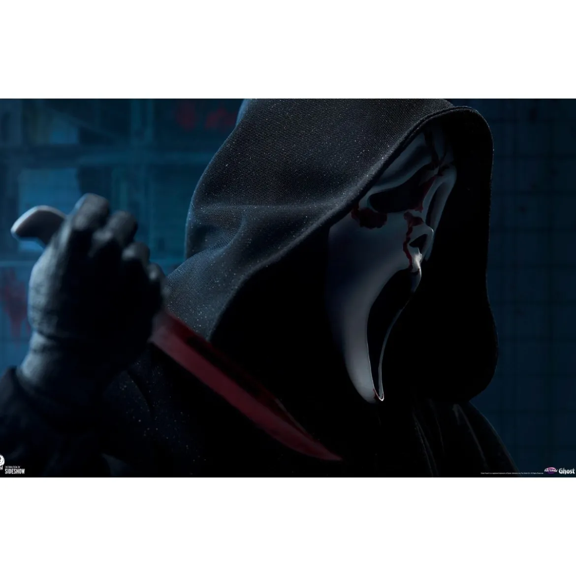 Pop Culture Shock Scream statue 1/4 Ghostface Deluxe