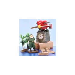 Porco Rosso - Horloge Hydravion Savoia S.21 et Marco