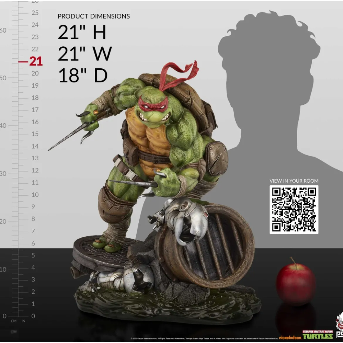 Premium Collectibles Studio PCS - TMNT: RAPHAEL 1/3 - Teenage Mutant Ninja Turtles